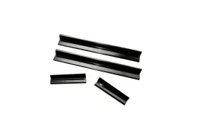 Rr-11216.11 Rugged Ridge 11216.11 Door Entry Guard Set Black 07-17 Jeep Wrangler Jku