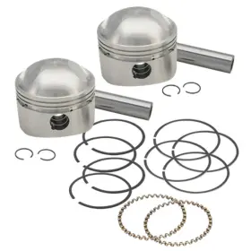 106-5527 S&s Cycle 36-84 Bt 3-7/16in X Up To 4-3/4in Stroke Hc Piston Set - Standard