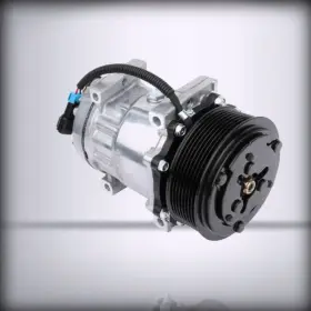 130969-5206-1628017881 Scitoo Ac - Compressor For Compatible Freightliner Fl70 4.3l 2000-200 Silver