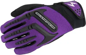 G53-764 Scorpion Exo Skrub Womens Glove Purple Size Medium