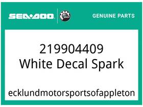 Sea-doo 219904409 Sea-doo Oem Part White Decal Spark