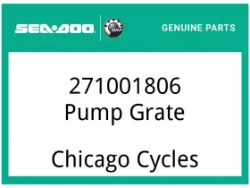 271001806 Sea-doo Oem Part Pump Grate - Call Your Local Brp Dealership