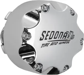 Cps-c110-t Sedona Wheel Cap - Tall Chrome