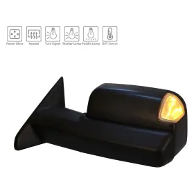 Ch250019-300l Sherman Parts - Driver Side View Mirror Foldaway Standard Line