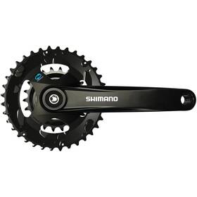 Shimano Efcm3152bc62xl Crankset - 170mm 7/8-speed Riveted Black Fc-m315-b2