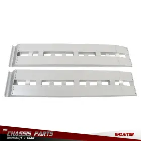 Ie1226394es Shzaitor 60 Inch 5ft X 12 Truck Car Auto Trailer Ramps Hook Ends Knife Foot Aluminum 6500 Lbs