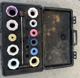 St-123a Simtap Drilling Tap Set 3/4 Inch -2 Line Stop 11 Sizes From St 116a To 123a Hole