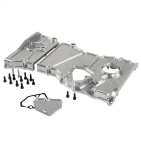 681-05-5211 Skunk2 Racing Timing Chain Cover V2 - Raw Anodized Honda/acura K24