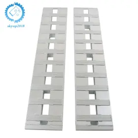 Su911934ku Skyup2018 New 60ftftx12ftft Ramps Aluminum Car Trailer Truck Hook End 6500lbs 1 Pair