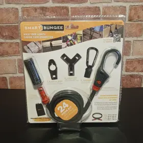 Jb1232 Smart Bungee System 24 Piece Kit Includes Storage Bag Sealed New
