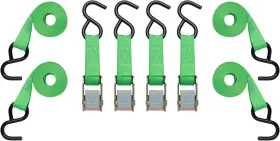 Smartstraps 875195001466 10-foot Cambuckle 4pk 900 Lbs Break Strength 300 4 Pack Green