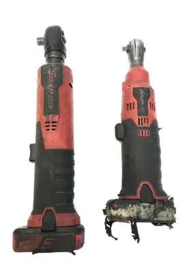 Ctr714 Snap-on Ctr861 Tools 3/8 Inch And 1/4 Ratchet With 2 Batteries