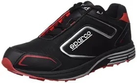 00121641nr Sparco Mx-race Shoe Size 7-7.5 Us Mens Black/red