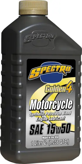 310273 Spectro Semi Synthetic 4t 15w50 Motorcycle Oil - 1 Liter