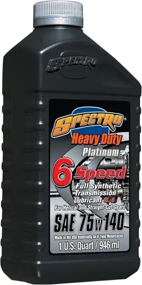 R.hdpg6 Spectro Performance Oils Platinum 6 Speed Heavy Duty Synthetic Transmission Oil 75w140 1 Quart