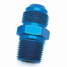 561016 Speedfx Adapter Fitting -10an X3/8nptf Blu St Fl To Pipe Ad