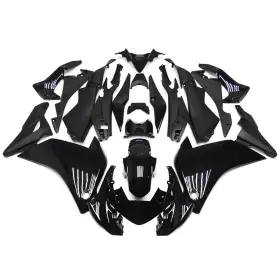 Fwcbr250r11-26 Sportfairings Injection Fairing Kit For Honda Cbr250r 2011 2012 2013 2014 Gloss Black Body
