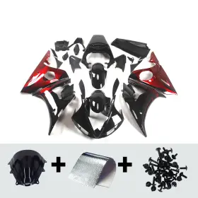 Fwr62003-46 Sportfairings #ytuscai88 Injection Fairings Kit For Yamaha Yzf-600 R6 2003 2004 2005 Bodywork Red Black