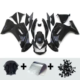 Spsmomo99 Spstore Er-6f 06-5 #spsmomo99 Gloss Black Fairings For Kawasaki Ninja 650r 2006 2007 2008 Fairing Kit