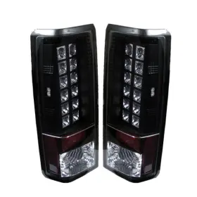 Alt-yd-cas85-led-bk Spyder 5001023 Fits Chevy Astro/safari 85-05 Led Tail Lights Black