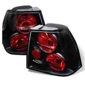 Alt-yd-vj99-bk Spyder 847245008381 Volkswagen Jetta 99-04 Euro Style Tail Lights Black