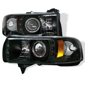 Spyder 847245010087 5010087 Fits Dodge Ram 1500 94-01 94-02 Projector Headlights Led H