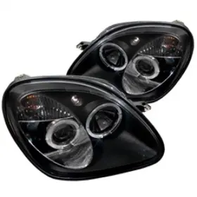 Spyder 847245011190 5011190 Fits Mercedes Benz Slk 98-04 1pc Projector Halogen Model- Led Ha