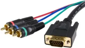 Hd15cpntmm3 Startech Startech.com 3 Ft. 0.9 M Vga To Rca Cable