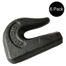 Stevens Lake Parts 11-38wgh Set Of 6 Weldable / Weld On G70 Grab Hook 3/8 Inch Chain Tow Rigging Truck Trailer