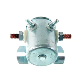 1114208 Stevens Lake Parts Continuous Heavy Duty 12v Starter 4 Post Solenoid Relay Silver For Prestolite