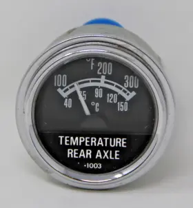 142401 Stewart Warner Vintage Rear Axle Temperature Gauge 1003 1880 100-300 Deg