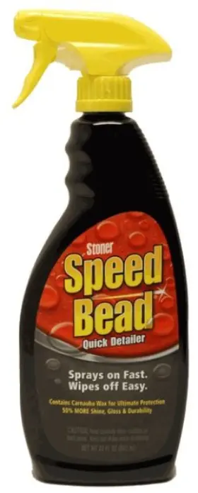 92354 Stoner Car Care Speed Bead Quick Detailer 22 Ounce Black