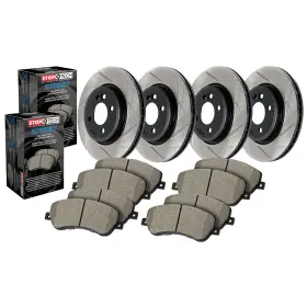934.34004 Stoptech For Street Axle Pack Slotted 4 Wheel