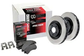 Sto909.40019 Stoptech Centric Oe Coated Front Brake Kit For Acura Tl 2004-2008