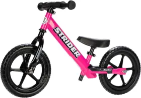Strider 848953000780 12 Inch Sport Bike No Pedal Balance Bicycle For Kids 1 To 4 Years Pink