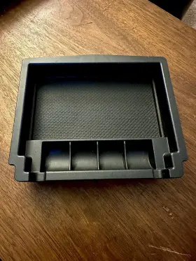 92173g000 Subaru 2019 2024 Forester Center Console Tray Black W Coin Holder Just Like New