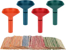 Fnt-019 Sumrftn Coin Sorter With Wrappers For All Coins 4 Tubes 150