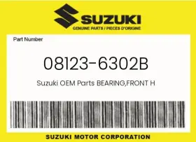 08123-6302b Suzuki Genuine Bearing Front H -