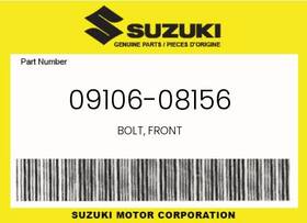 Suzuki 09106-08156 Genuine Bolt Front -