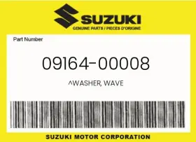 09164-00008 Suzuki Genuine Washer Wave -