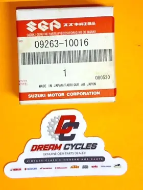 09263-10016 Suzuki Nos Genuine Thrust Bearing Lox24x2.0 Fast Ship Oem New