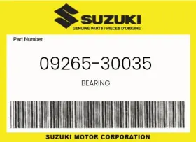 09265-30035 Suzuki Genuine Bearing -