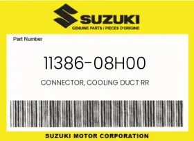 11386-08h00 Suzuki Genuine Connector Cooling Duct Rr -