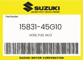 15831-45g10 Suzuki Genuine Hose Fuel No.3 -