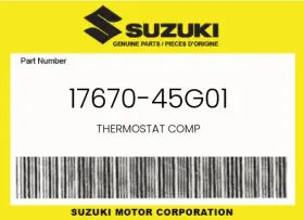 17670-45g01 Suzuki Genuine Thermostat Comp -