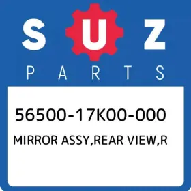 56500-17k00 Suzuki 5650017k00 Mirror Assy Rear View R New Genuine Oem Pa