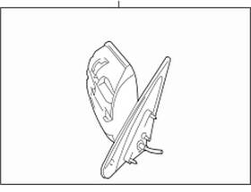 Suzuki 8470165j10z2s 84701-65j10-z2s Mirror Assy Rr View New Genuine Oem Part