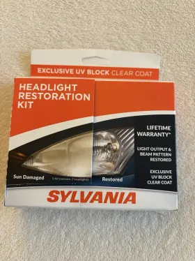 Sylvania 059089387720 Silverstar Hrk.bx Headlight Restoration Kit