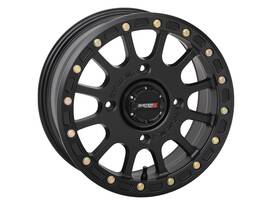 System 3 15s3-55371 Sb5 Bl Wheel 15x10 5 5mm 4/137 Matte Black Fits Can-am Maverick &