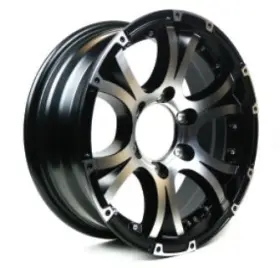 Ax02560655bmfl Taskmaster Aluminum 15x6 6x5 5 Black Machine